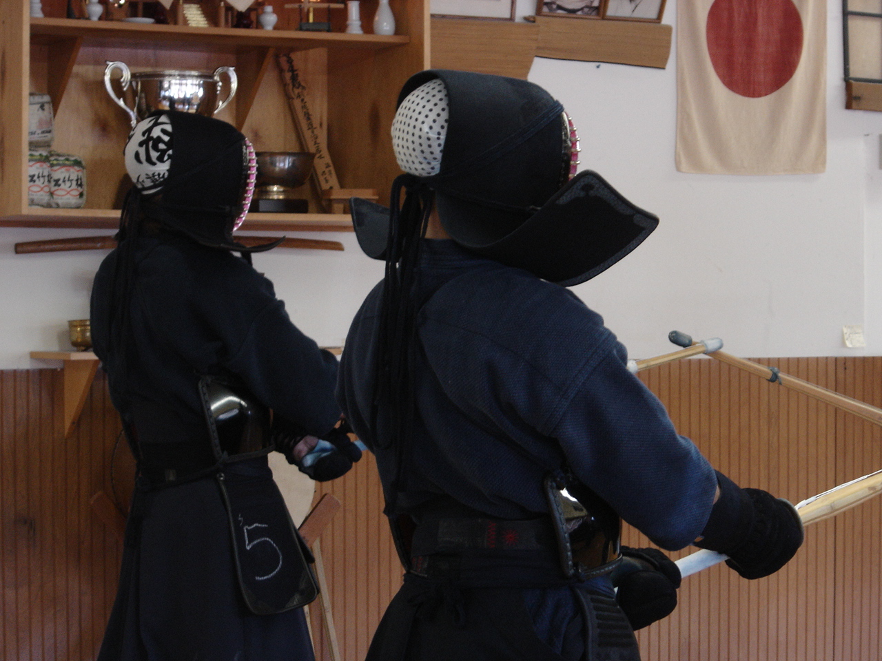 Kendo dojo practice floor — atmosphere similar to Hong Kong dojo beginner classes