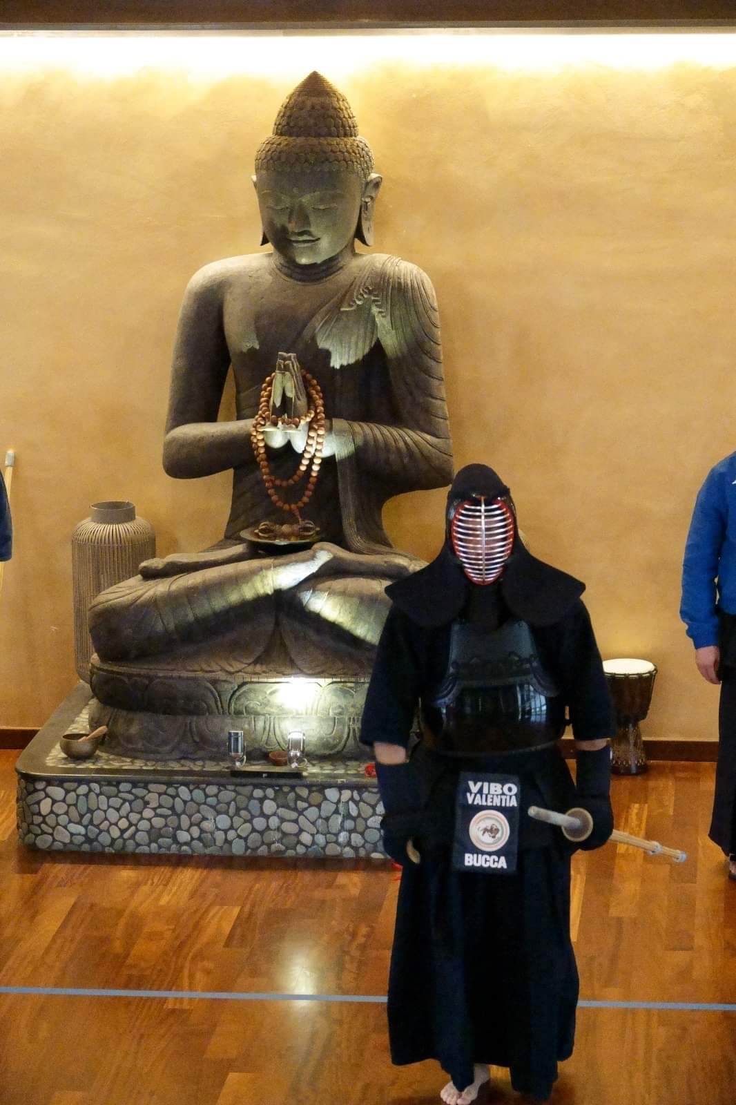 Kendoka competing at the Italian Kendo Championships