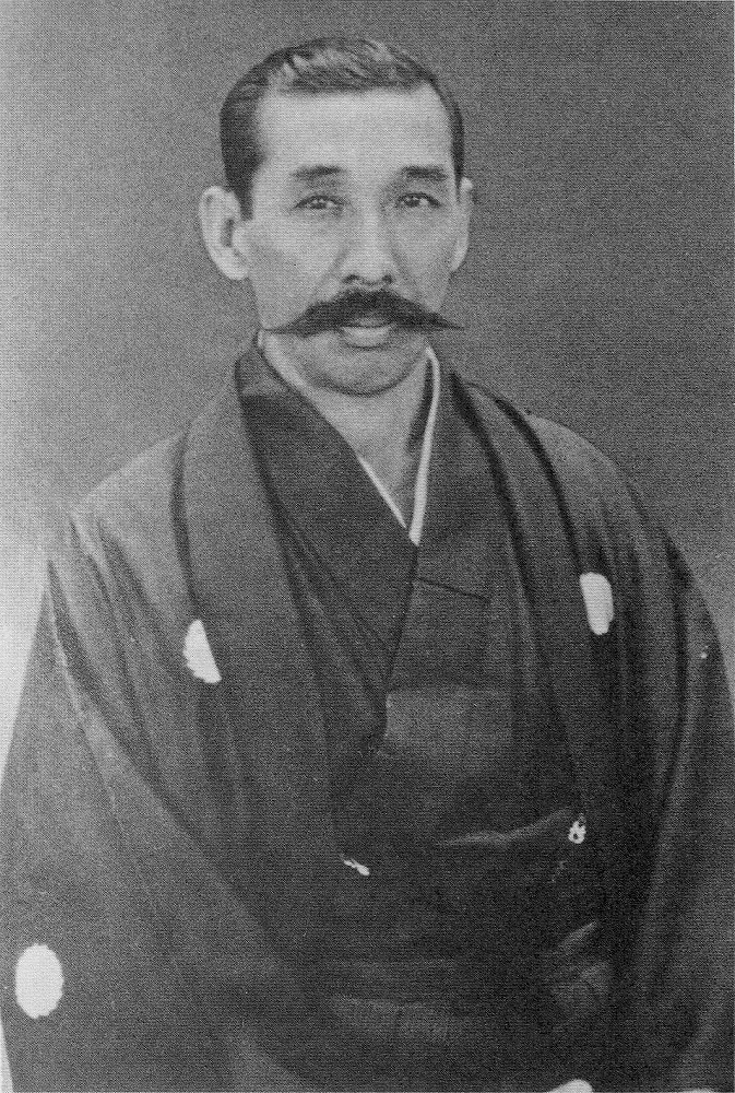 Portrait photograph of Nakayama Hakudō